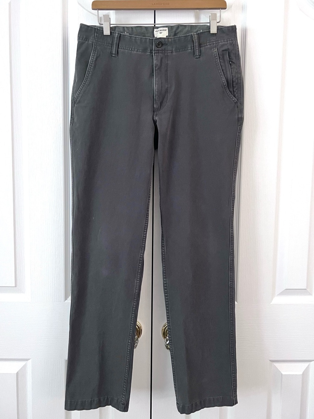 Men's Dockers Slim Tapered Charcoal Jeans (W32/L32)